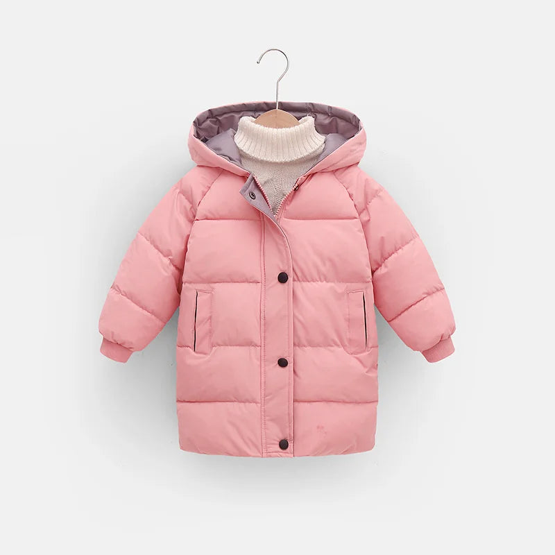 Long Warm Thick Padded Parka Winter coat