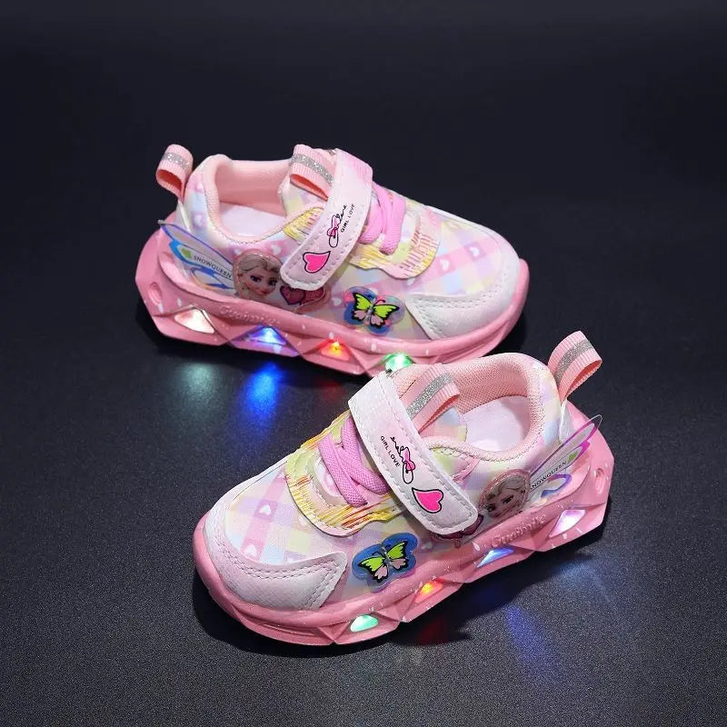 Disney LED Casual Sneakers For Girls