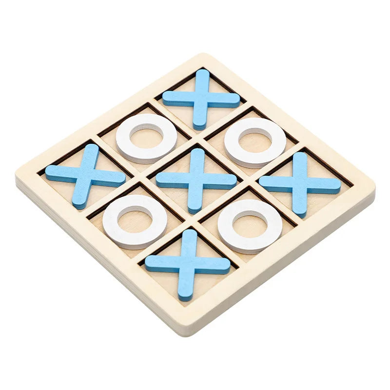 Montessori Wooden Puzzle: Interactive Chess Game for Early Education