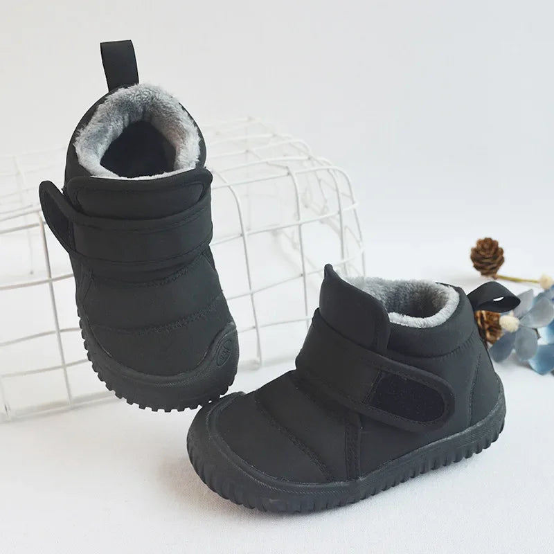 Kids' Velvet Winter Boots Soft & Warm