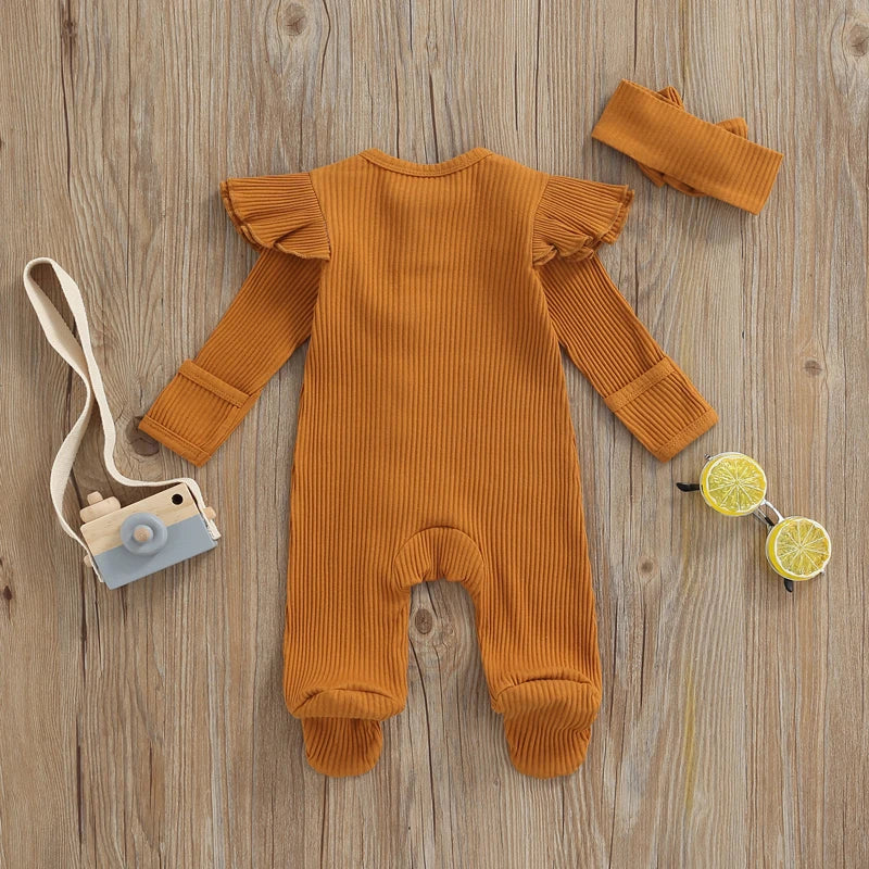 FOCUSNORM Cozy Rompers: 5 Colors for Baby Fun