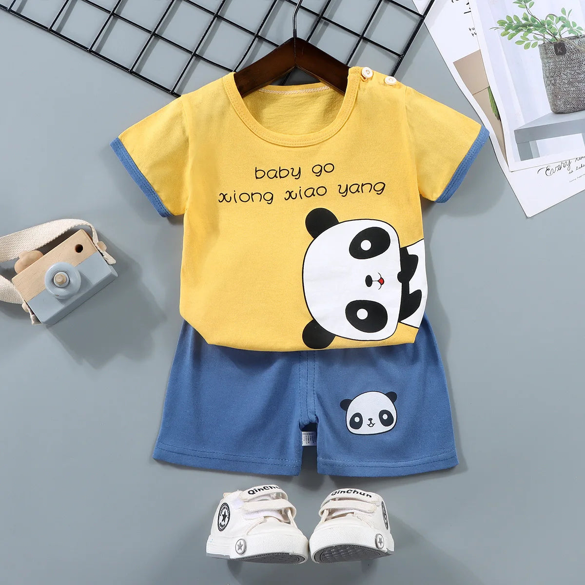 Toddler Baby 2Pcs Cotton Clothing Suit