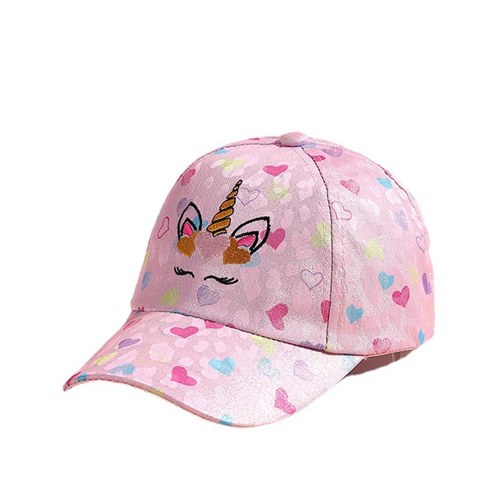 Unicorn Pattern Baseball Cap (4-8 Yrs)