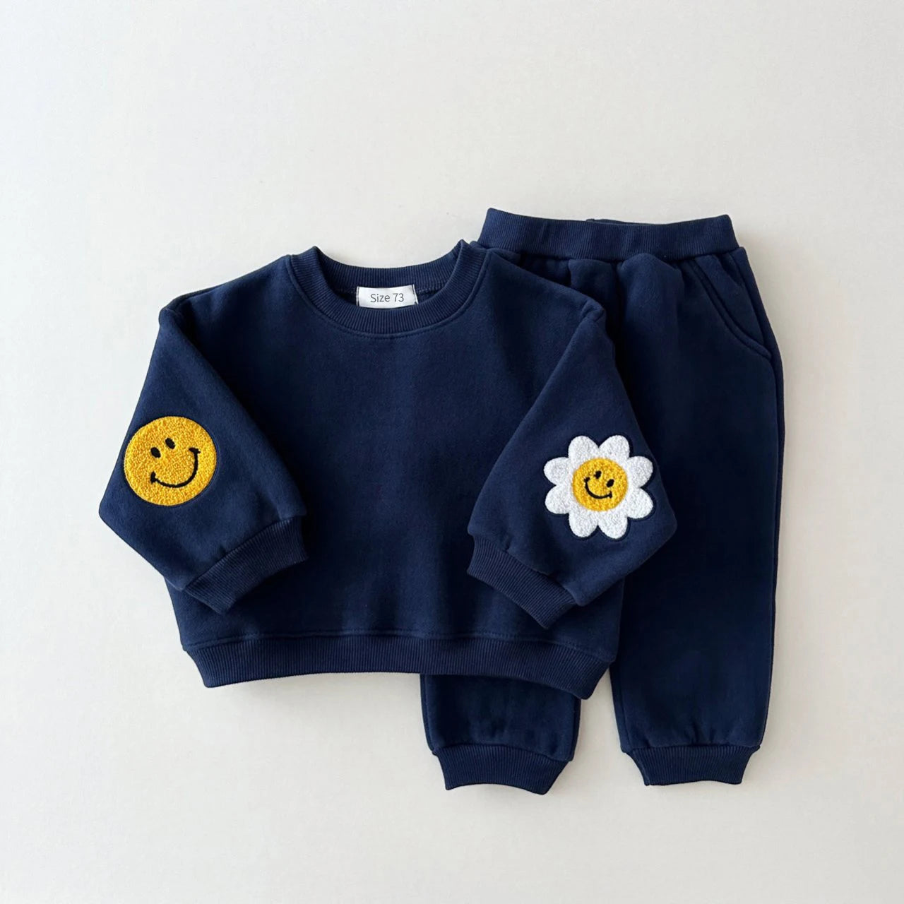 Embroidered Fleece Tracksuit: Toddler Comfort