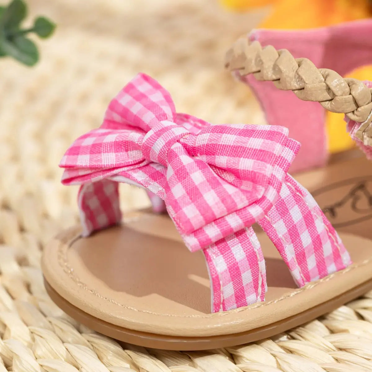 Princess Bow-knot Rubber Sole Non-slip Sandals