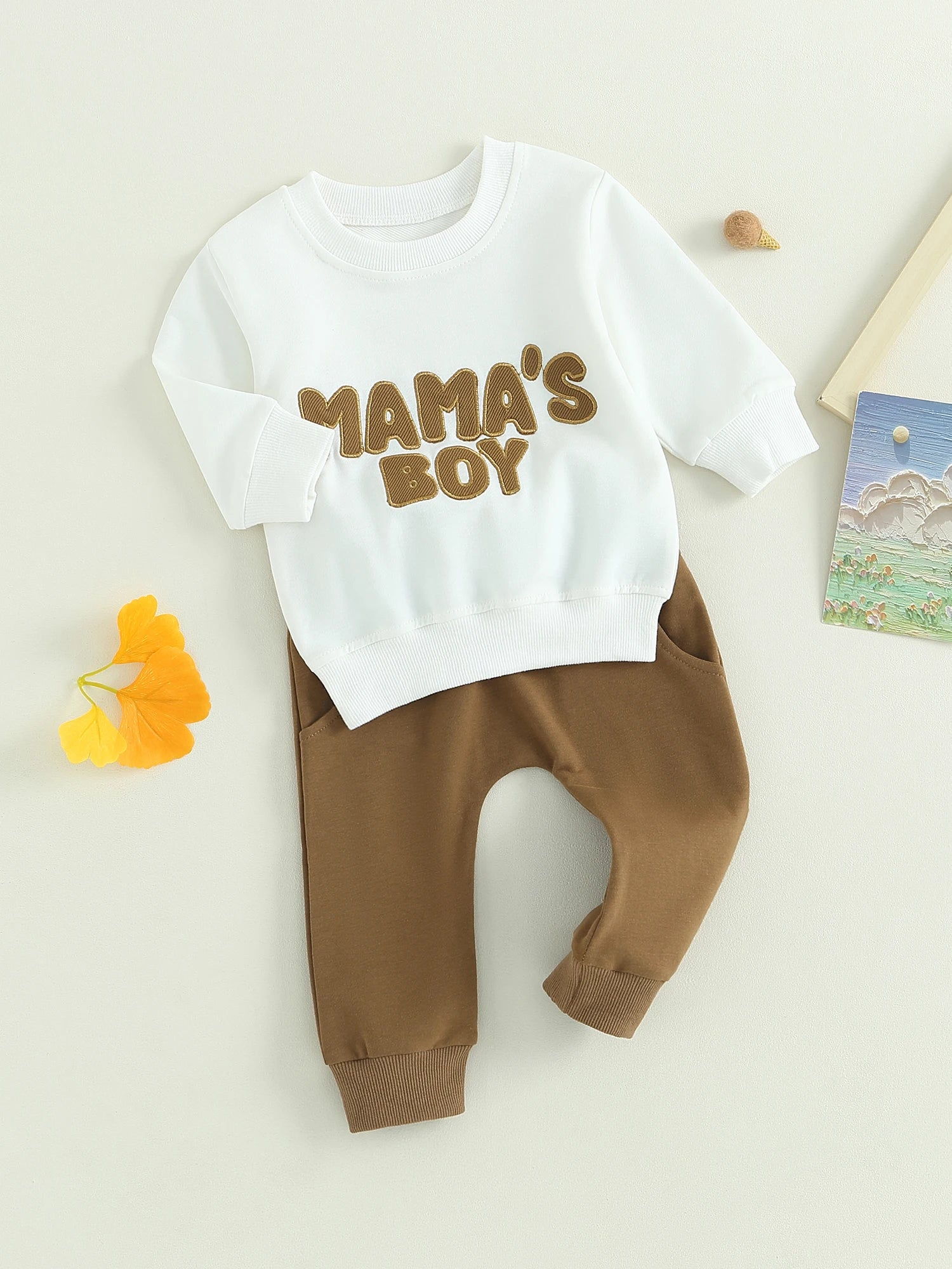 inter Mama's Boy Hooded Jacket and Pants Set