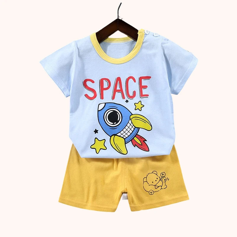 Toddler Baby 2Pcs Cotton Clothing Suit