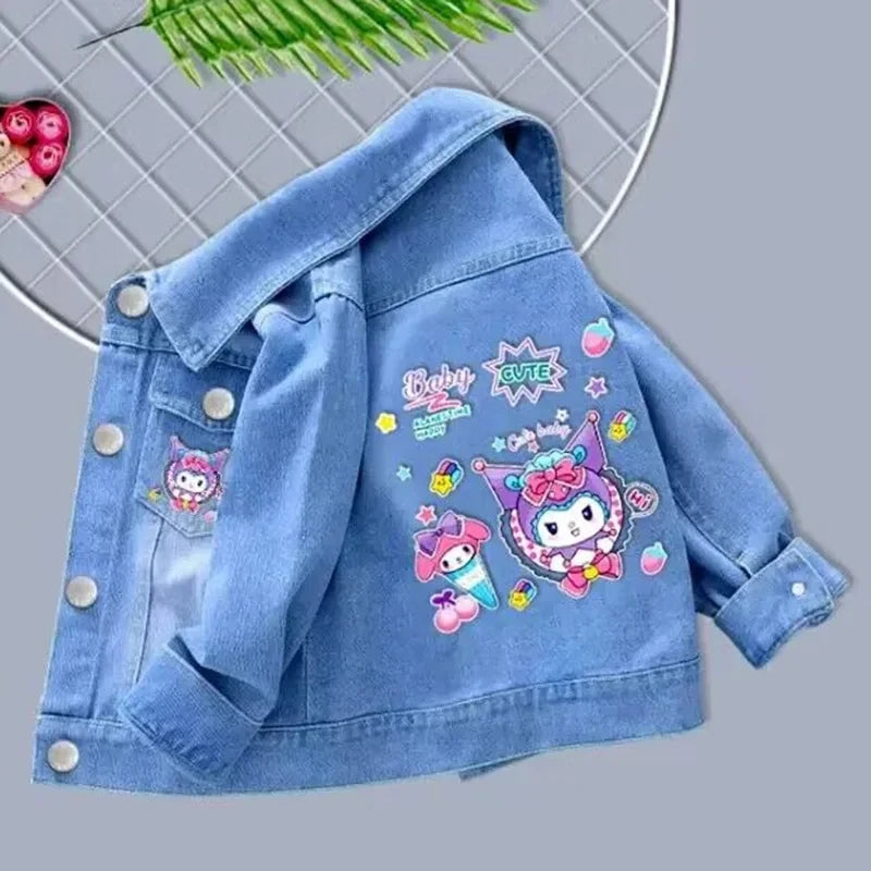 Best Selling Denim Mickey Minnie Mouse Jacket