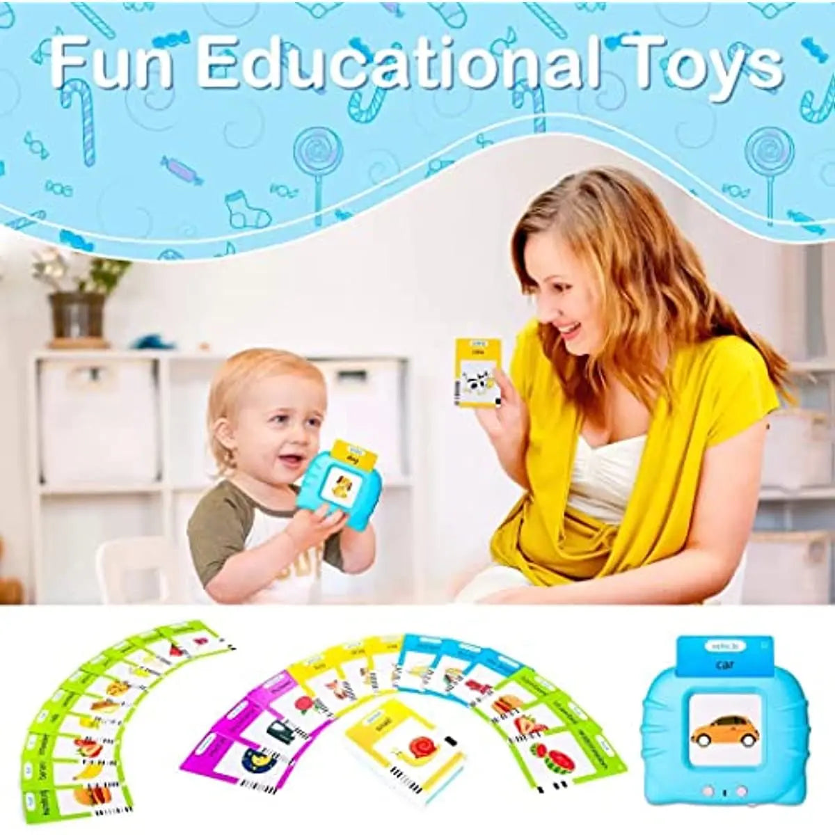 Talking Flash Cards: Fun Learning for Kids