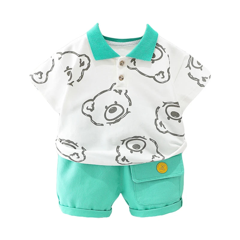 Baby Bear T-shirt & Shorts Set