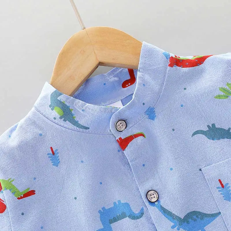 Dinosaur Printed Infants and Toddlers 2 Piece Set