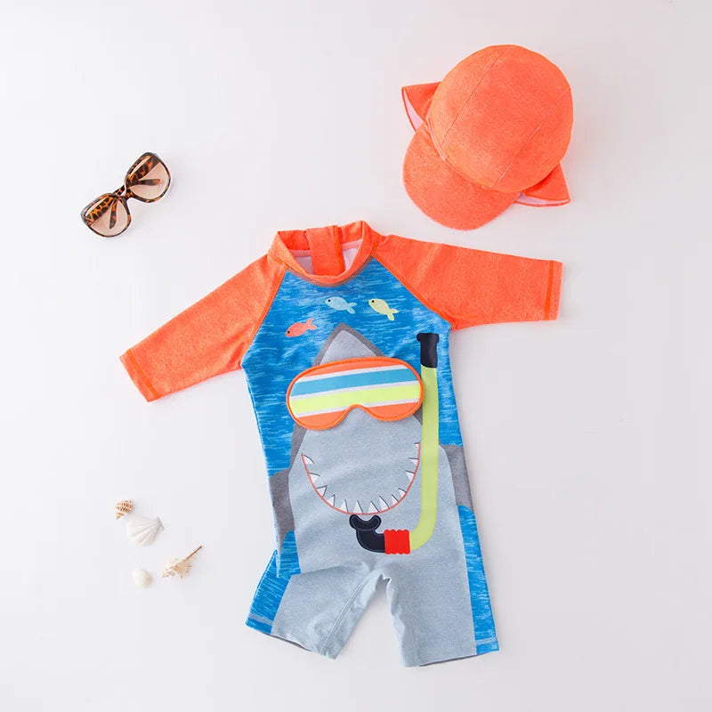 2pcs Kids Premium swimming suit