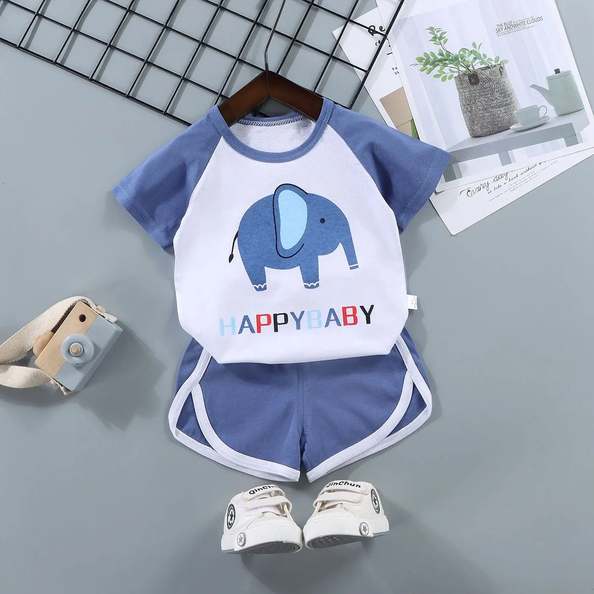 Toddler Baby 2Pcs Cotton Clothing Suit