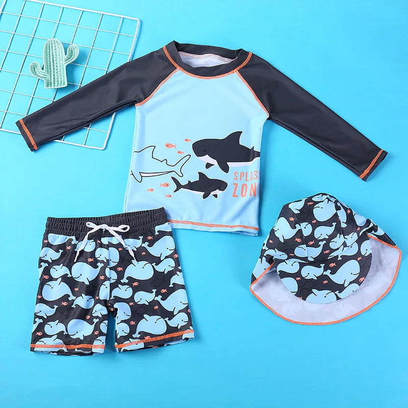 3Pcs Children's Split Bathing Suit