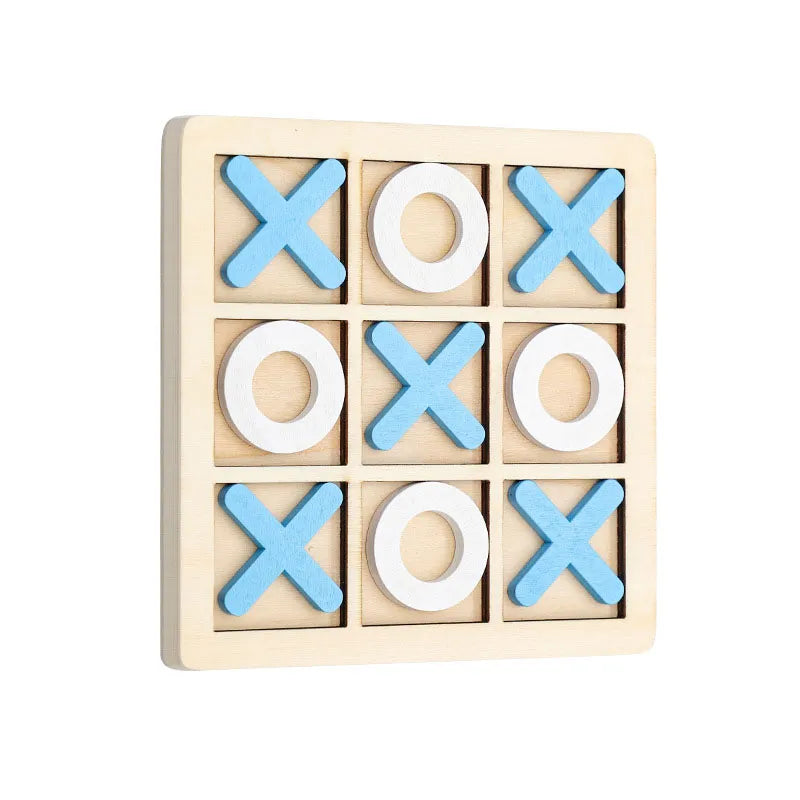 Montessori Wooden Puzzle: Interactive Chess Game for Early Education