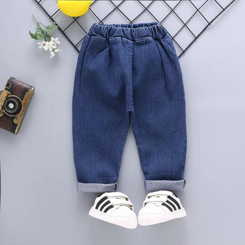 Kids Elastic Waist Casual Sports Pants