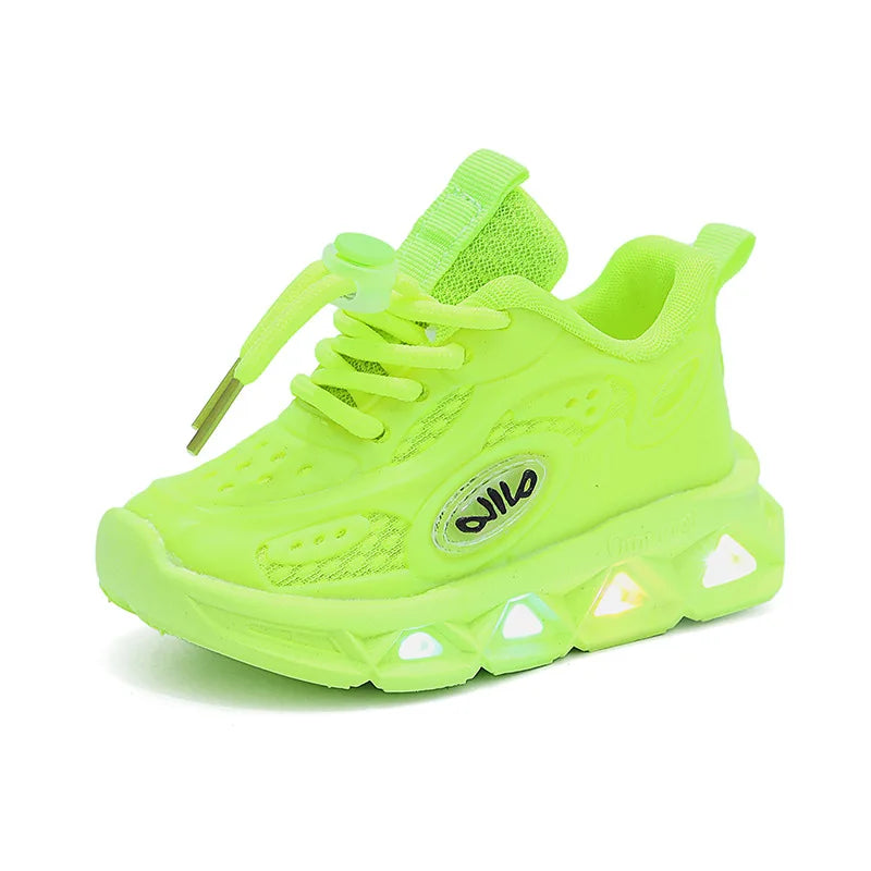 Light Up Clunky Sneakers Shoes