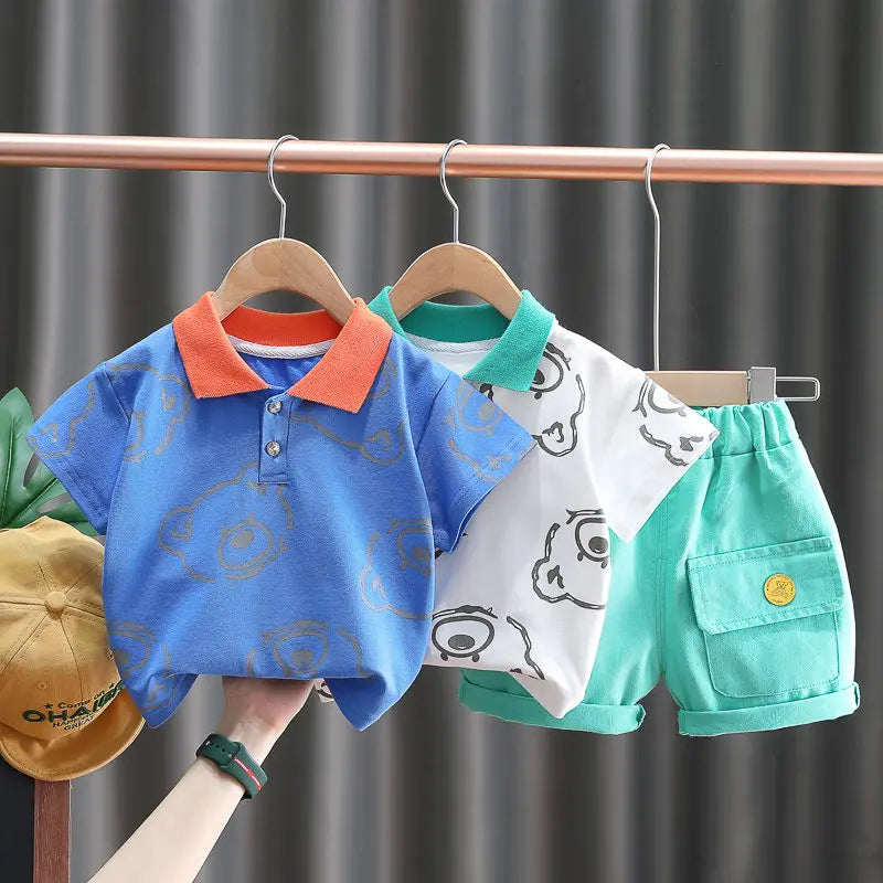 Baby Bear T-shirt & Shorts Set