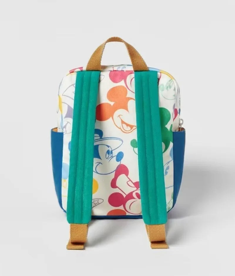 Mickey Mouse Print School Backpack