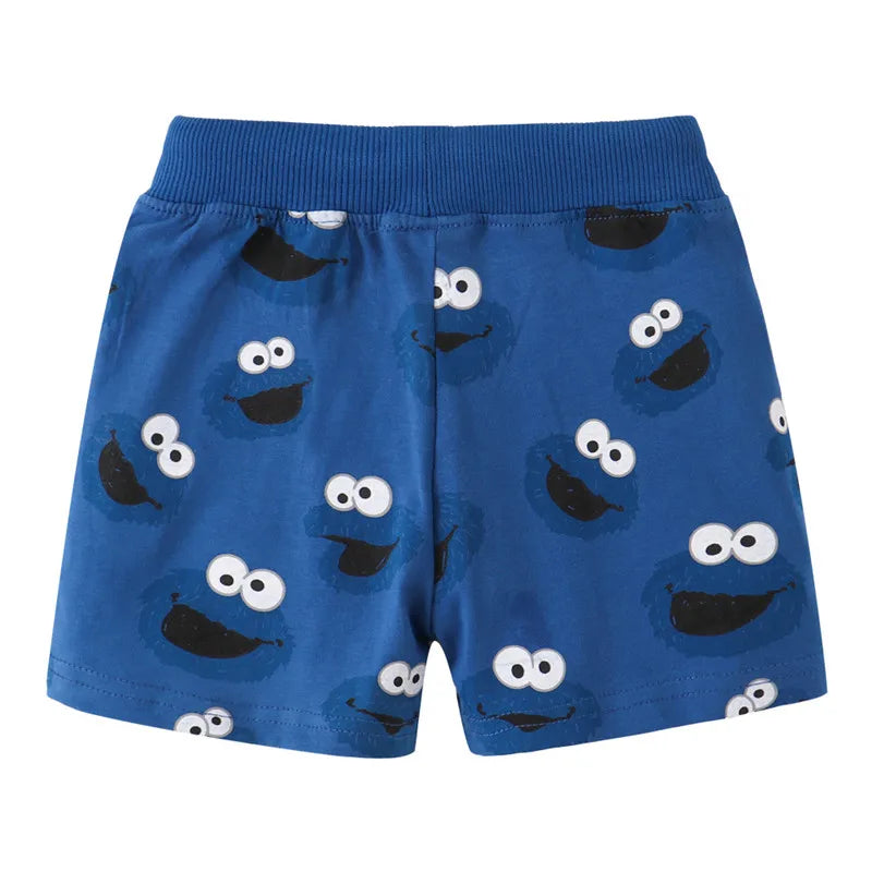 Children's Cartoon Printed Shorts