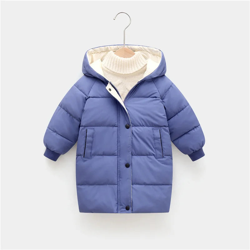 Long Warm Thick Padded Parka Winter coat