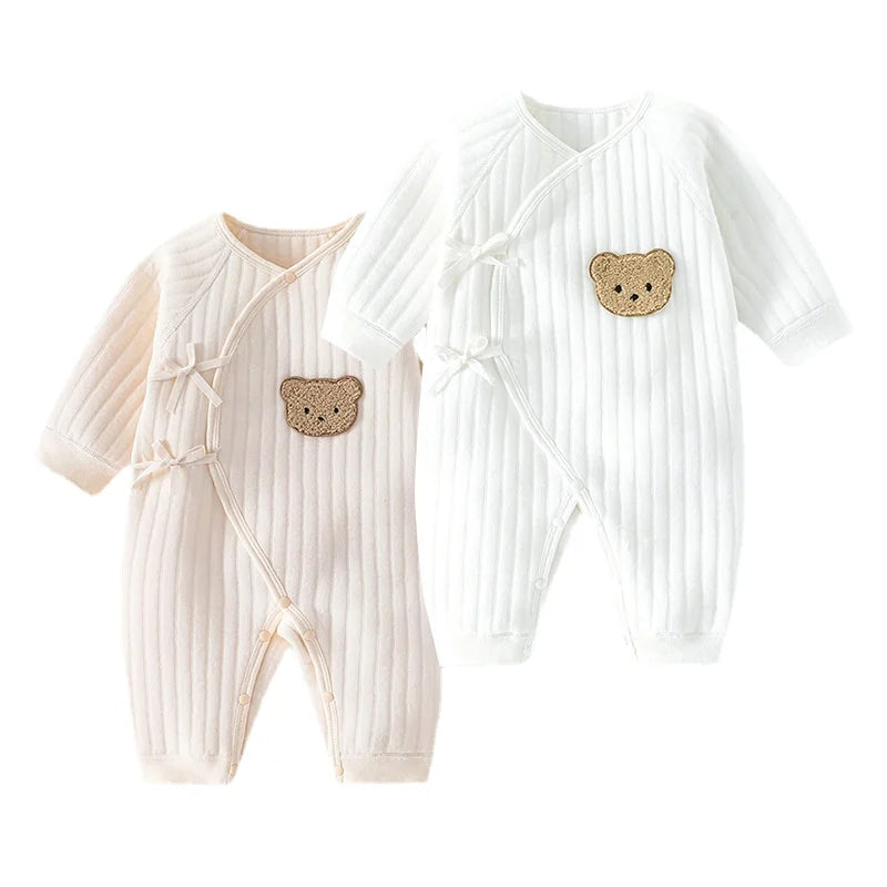 Bear Soft Cotton Baby Onesie Romper