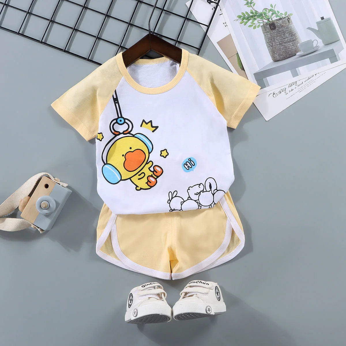 Toddler Baby 2Pcs Cotton Clothing Suit