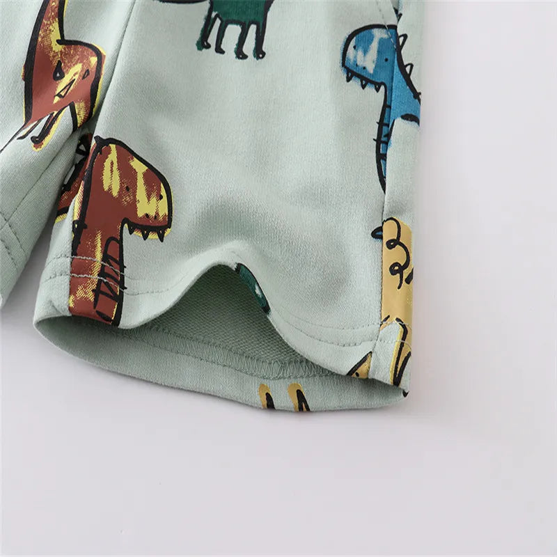 Boys Animal Printed Shorts