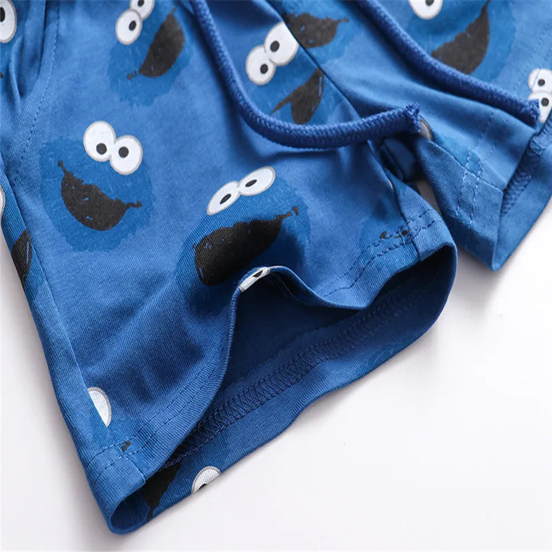 Children's Cartoon Printed Shorts