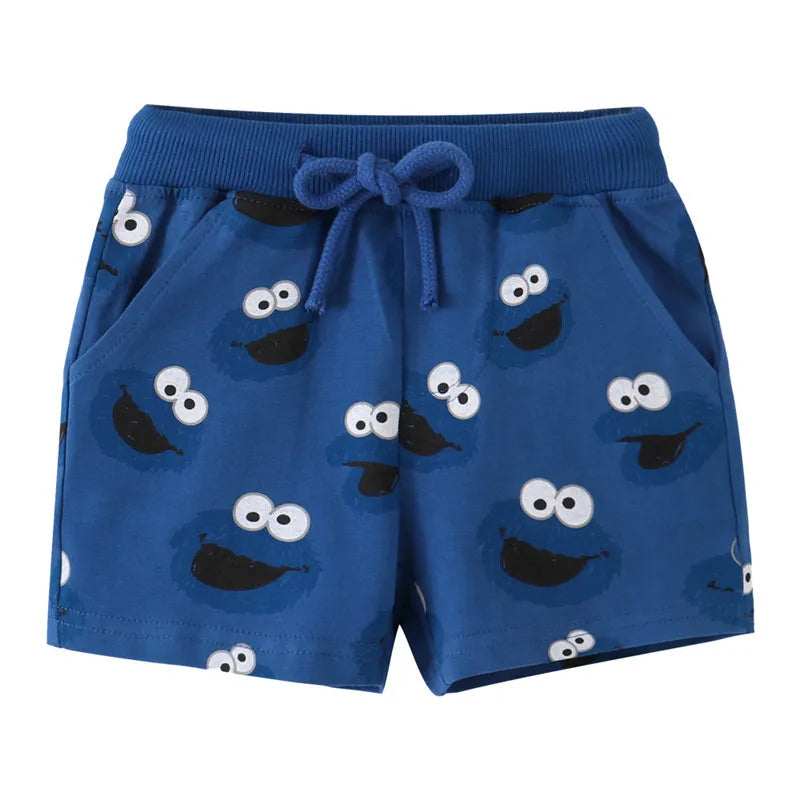 Children's Cartoon Printed Shorts