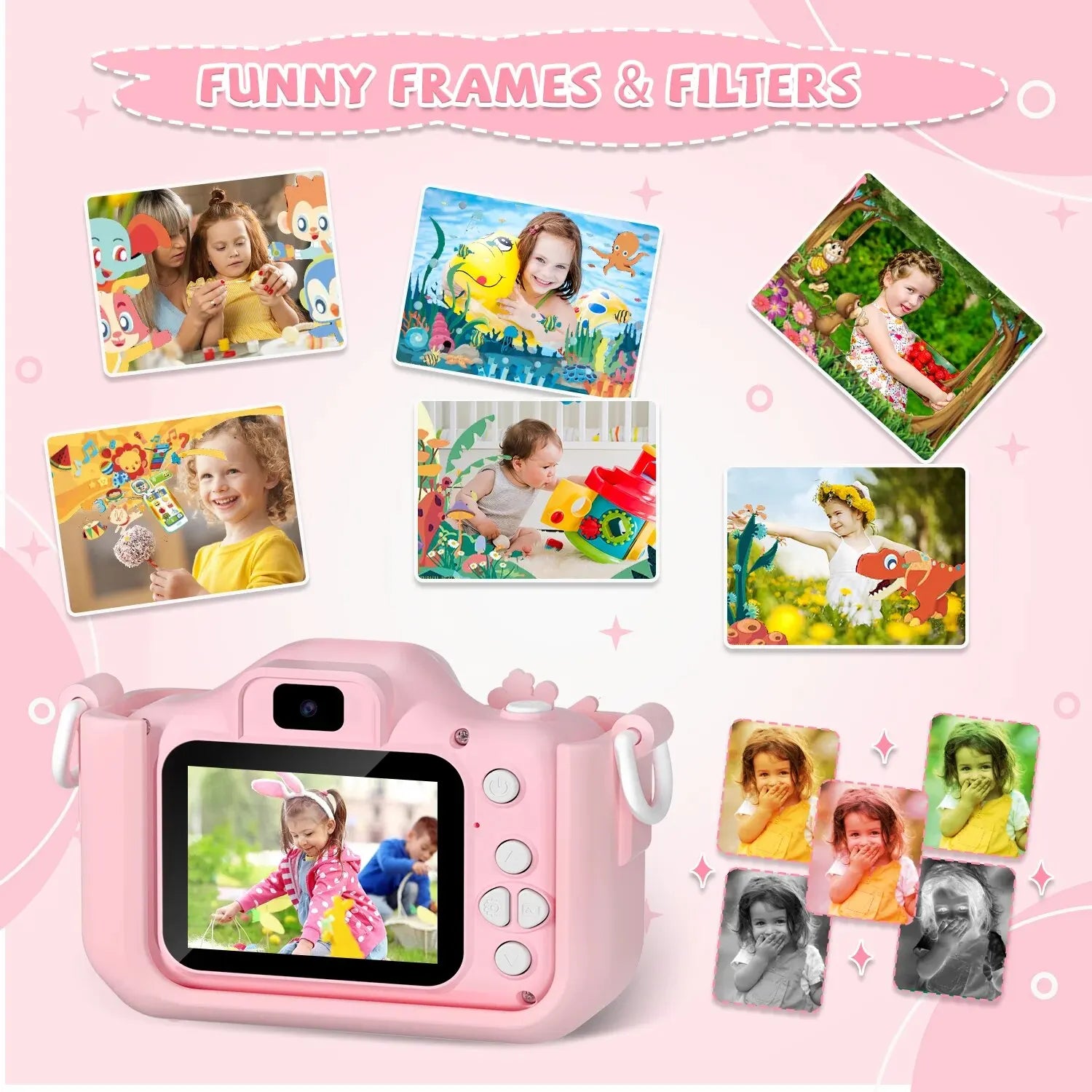 1080P HD Kids Digital Video Camera: Capture Memories, Inspire Creativity!